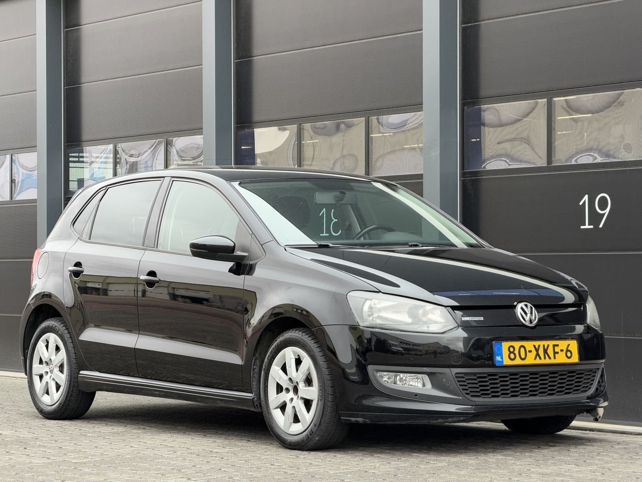 Volkswagen Polo 1.2 TDI Navi Airco (bj 2012), 96 €/maand, Zwart, Te koop, Polo