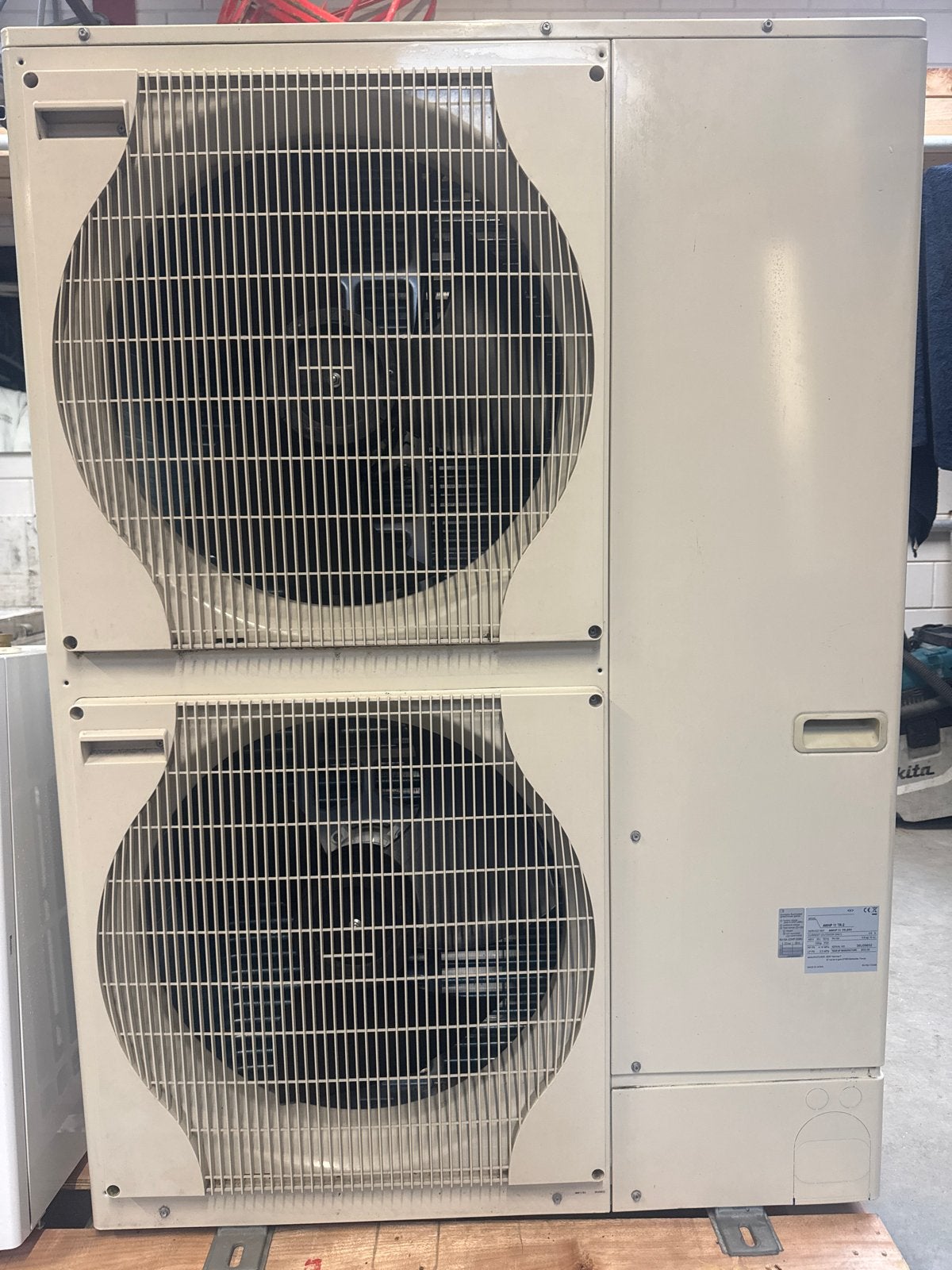 Remeha Mercuria 11kw binnen & buitenunit, Witgoed en Apparatuur, Ophalen of Verzenden, Gebruikt