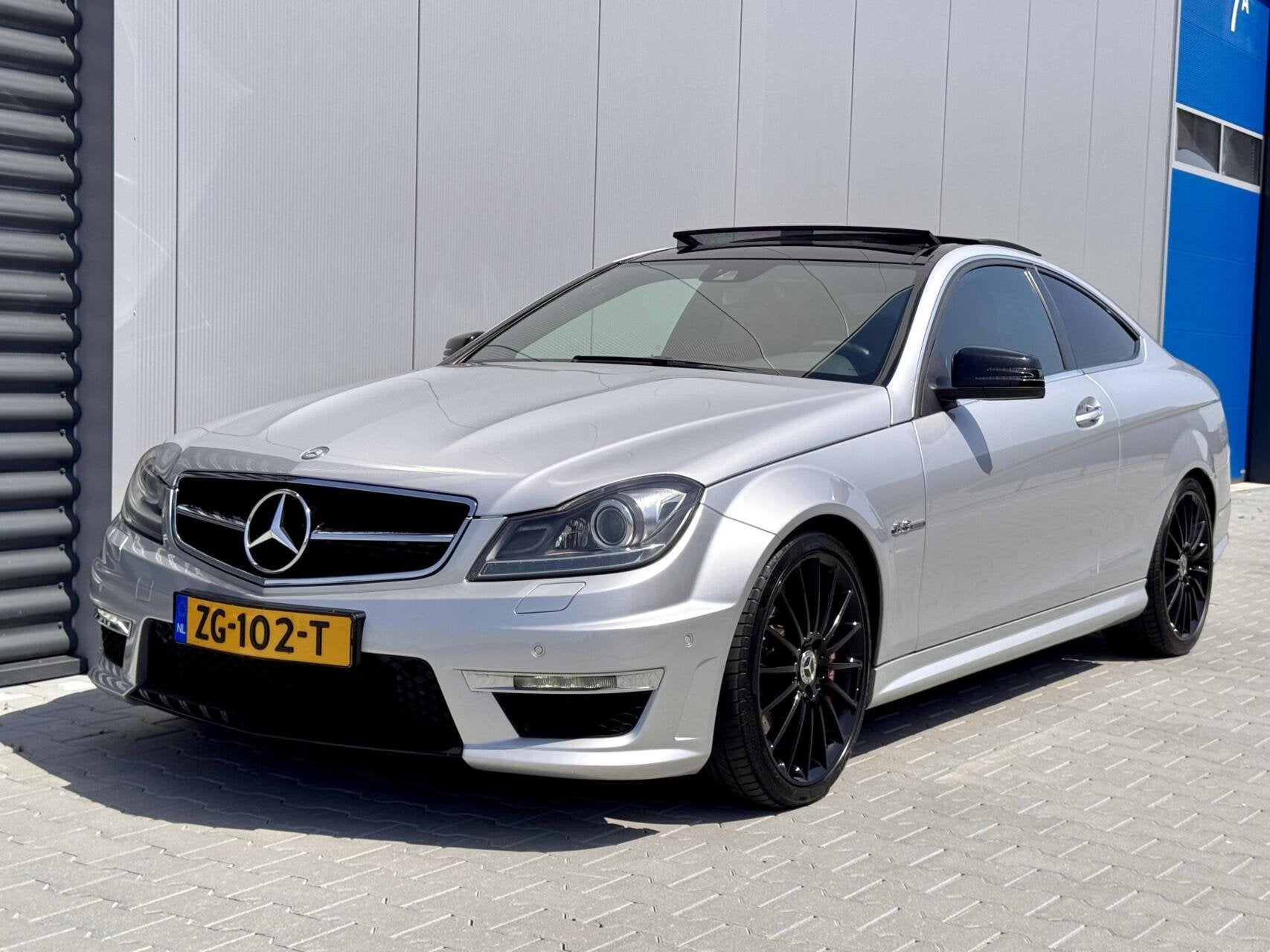 Mercedes C-klasse Coupé AMG 63 Facelift | Pano | 456pk, Auto's, Mercedes-Benz, Automaat, Euro 5, Achterwielaandrijving, 8 cilinders