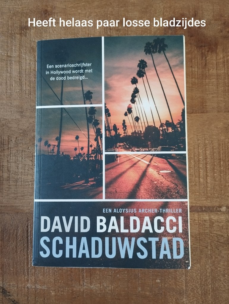Schaduw stad van David Baldacci, Ophalen of Verzenden, Zo goed als nieuw