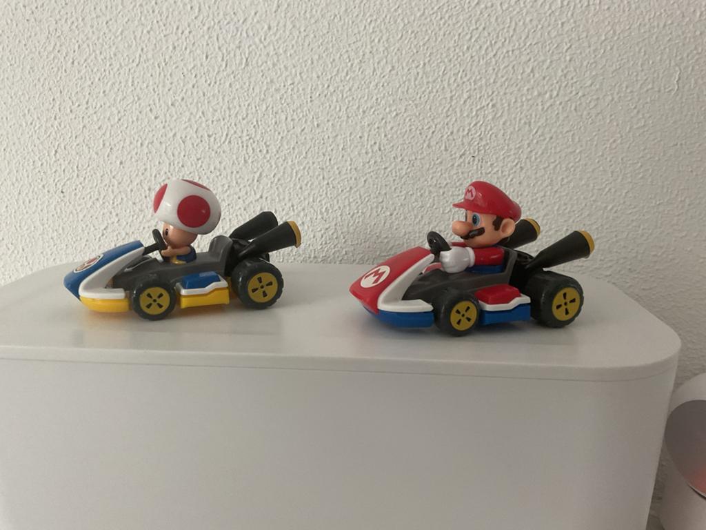 Mario Kart origineel Nintendo Karts Mario en Toad, Ophalen of Verzenden
