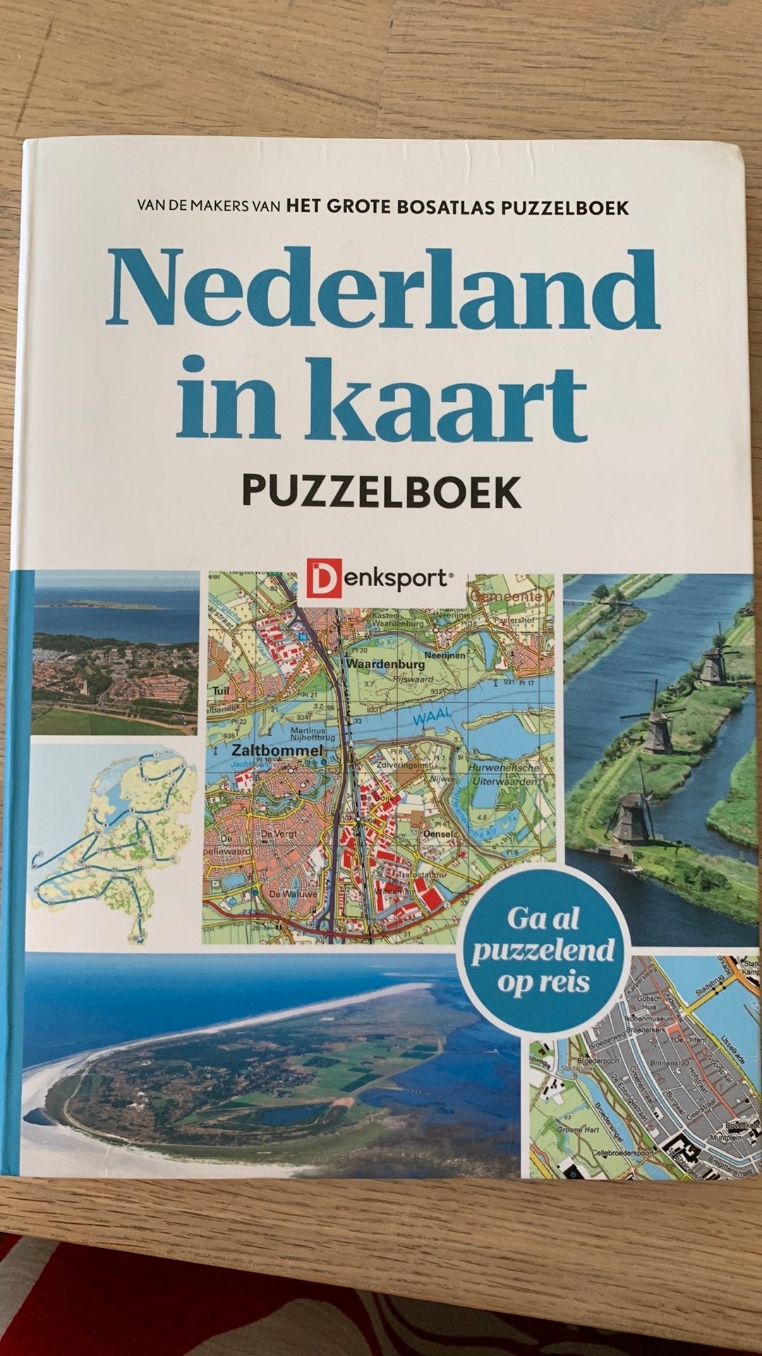 Nog nieuw puzzelboek Nederland in kaart, Ophalen of Verzenden, Minder dan 500 stukjes, Zo goed als nieuw
