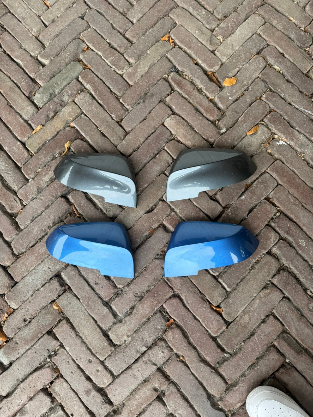 Bmw 1/2/3/4 serie spiegel kappen, Ophalen of Verzenden, BMW