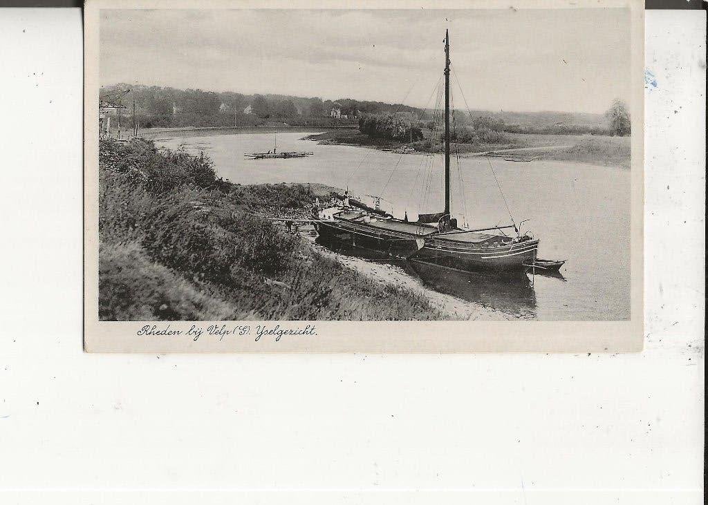 Rheden bij Velp IJsel gezicht W Schermerhorn, Ophalen of Verzenden, 1920 tot 1940, Ongelopen, Gelderland