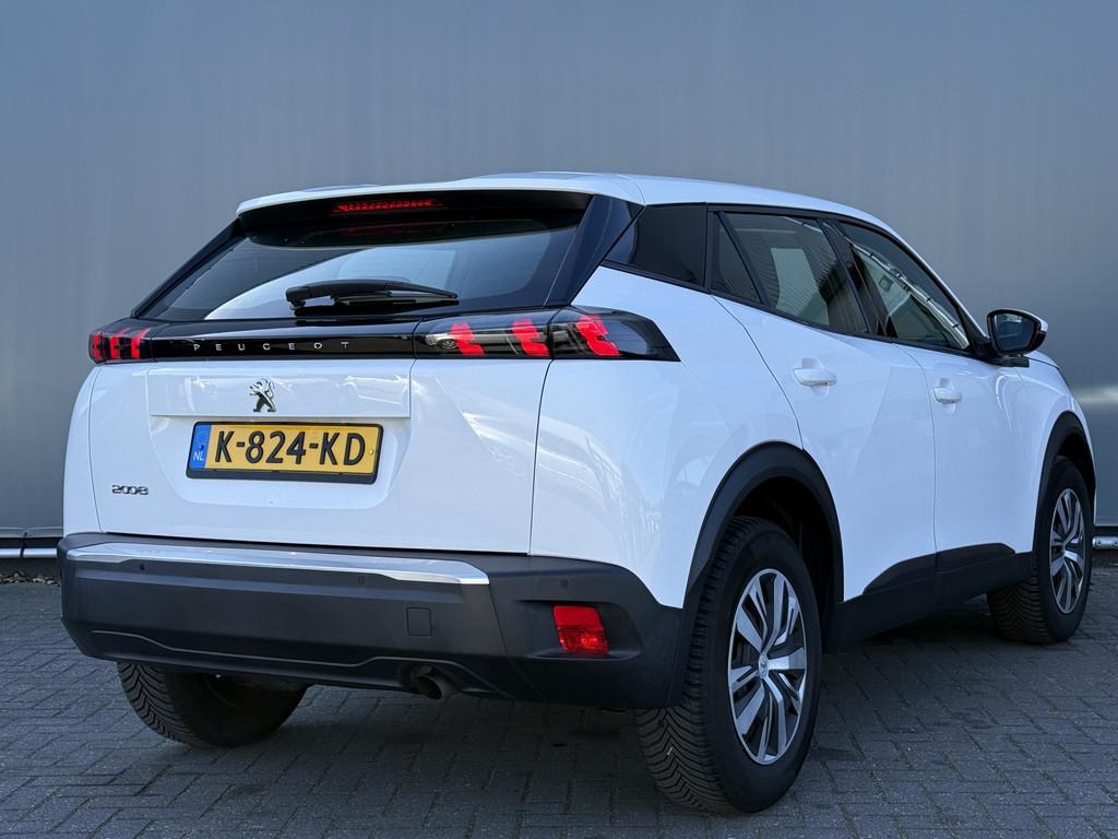Peugeot 2008 BJR 2021 1.2 PureTech 101 PK Blue Lease Active, 101 pk, Gebruikt, Euro 6, 1199 cc