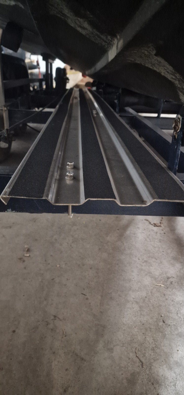 RVS loopplank voor boottrailer met antislip, 3,5m lang, Watersport en Boten, Ophalen