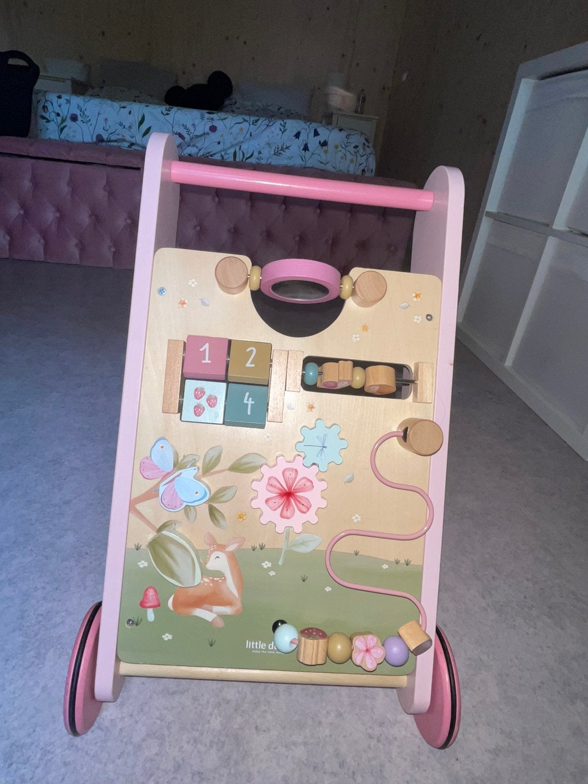 Little dutch fairy garden loopkar, Ophalen, Gebruikt, Overige typen, Met wieltjes
