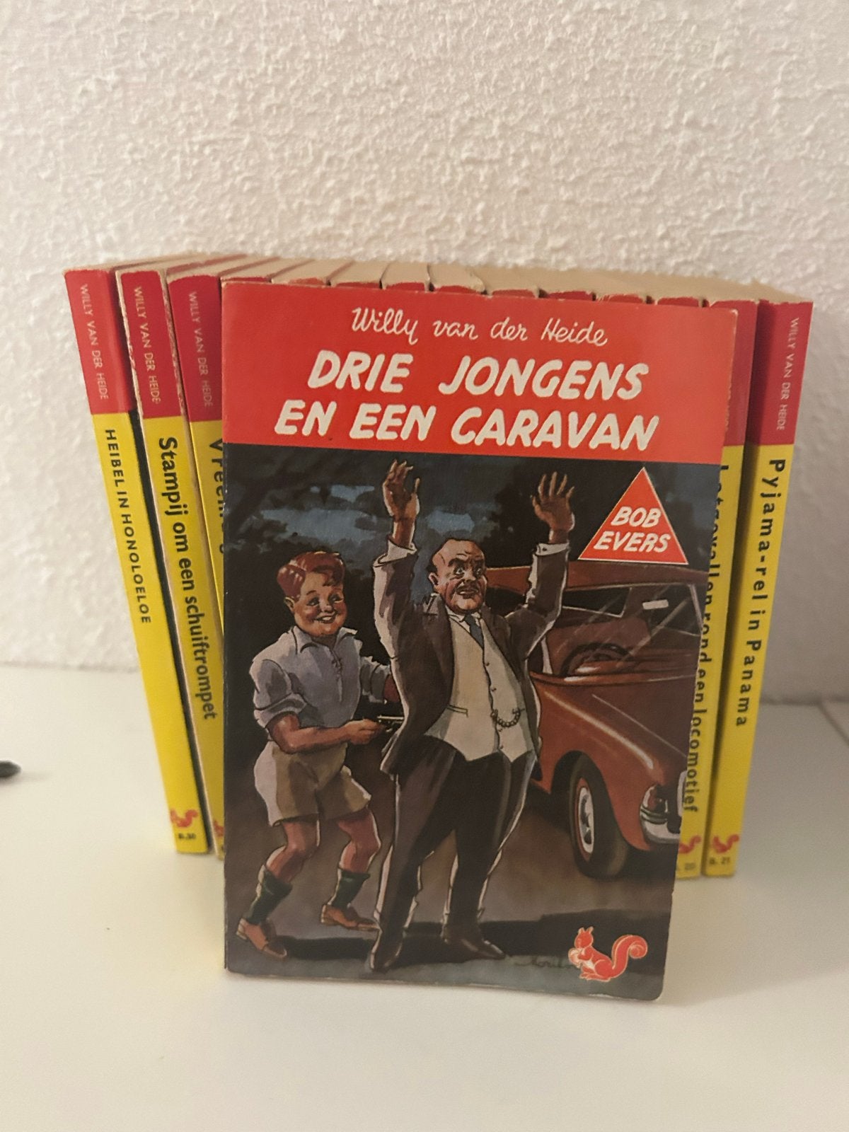 Willy van der Heide - Bob Evers boeken (diverse titels), Ophalen, Gelezen, Fictie algemeen