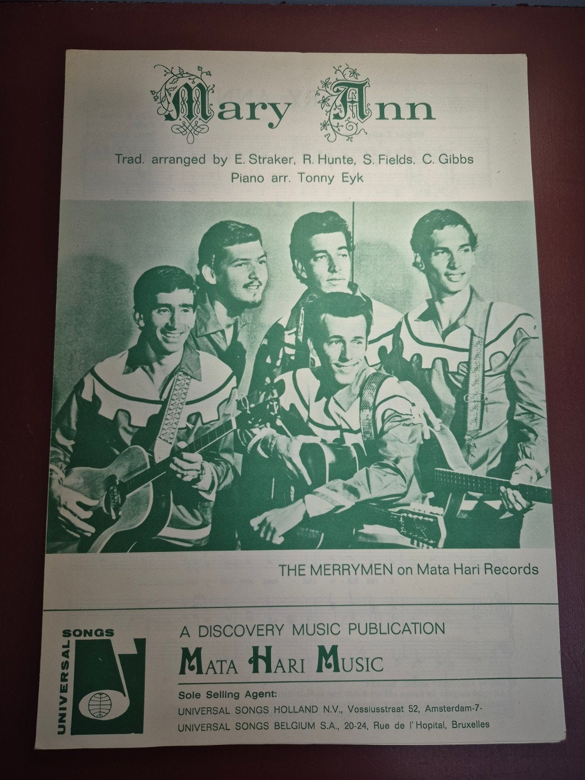Mary Ann - The Merrymen bladmuziek, Ophalen of Verzenden