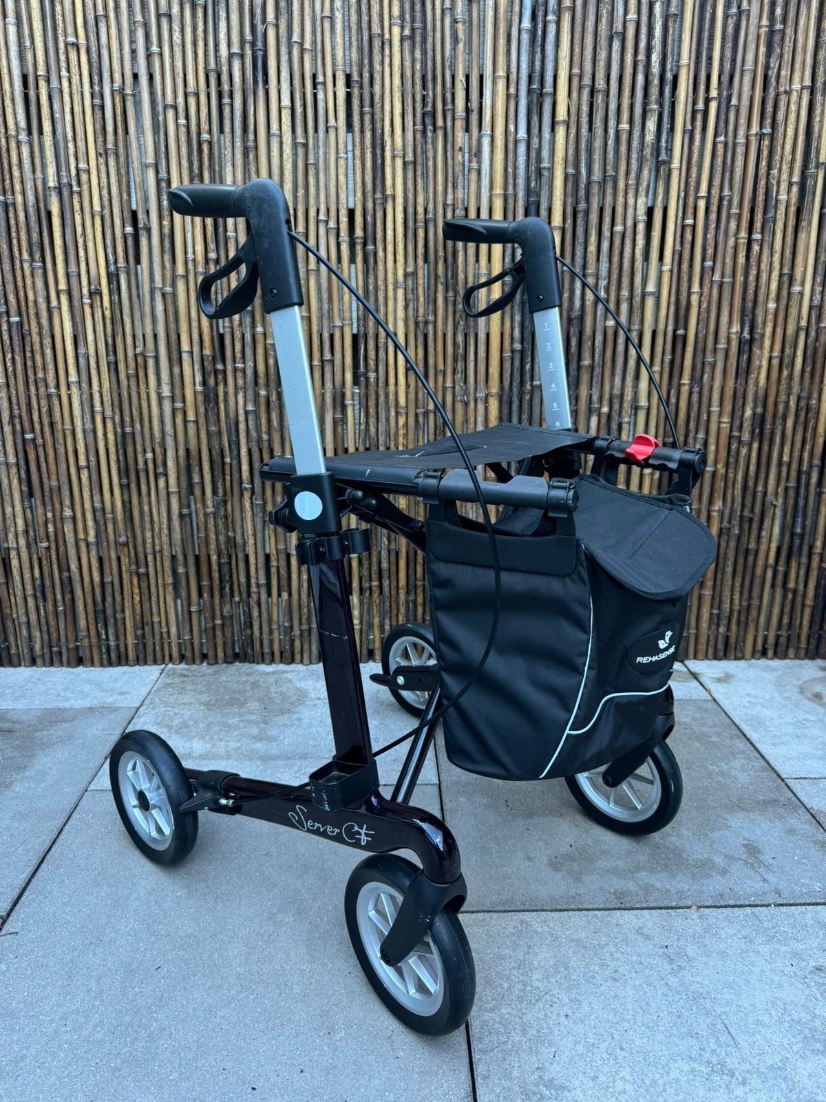 Rollator server rehasense CF CARBON 2024 ultra lichtgewicht, Diversen, Ophalen, Lichtgewicht, Gebruikt