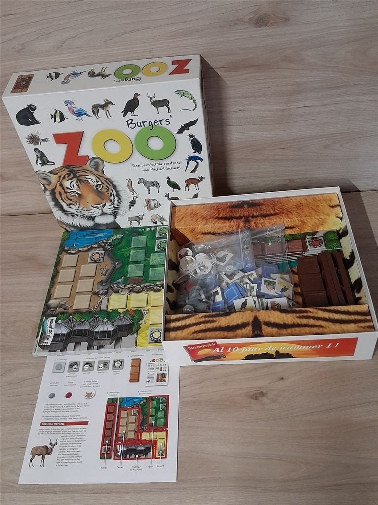 Burgers zoo - 999 games - s5395, Verzenden, Zo goed als nieuw
