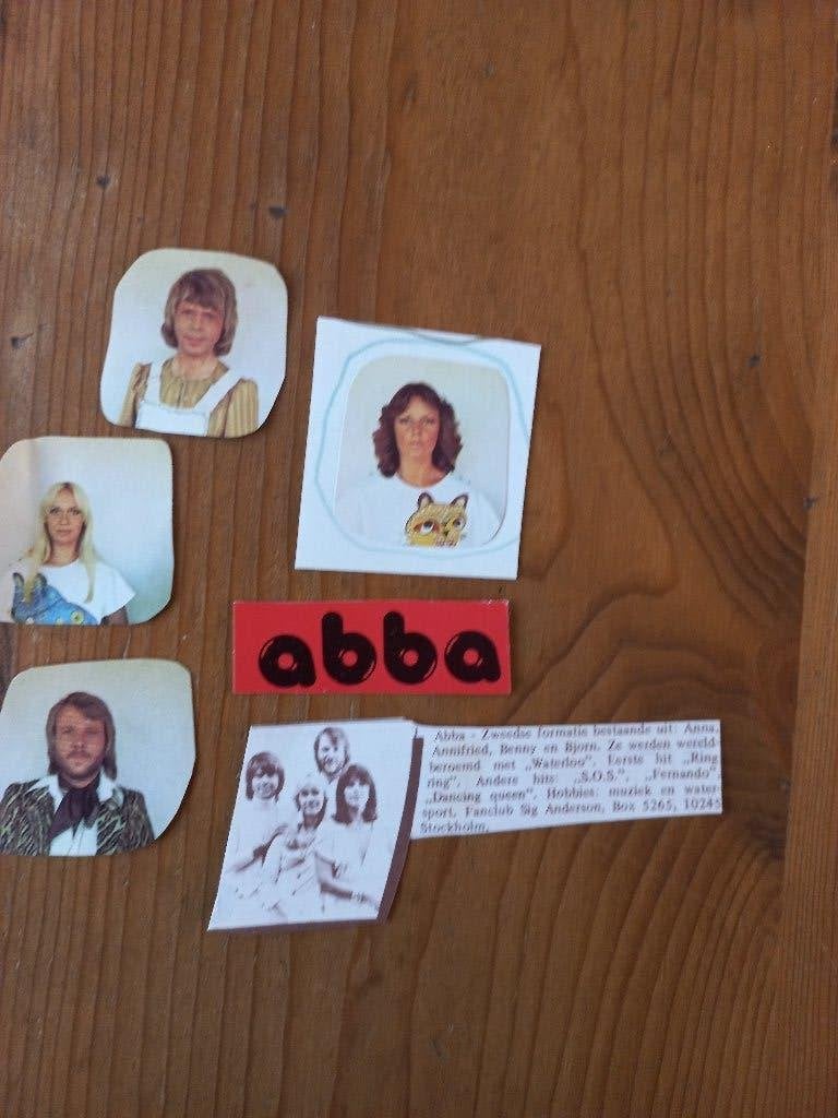 ABBA artikel 1977, Ophalen of Verzenden, Gebruikt, Boek, Tijdschrift of Artikel