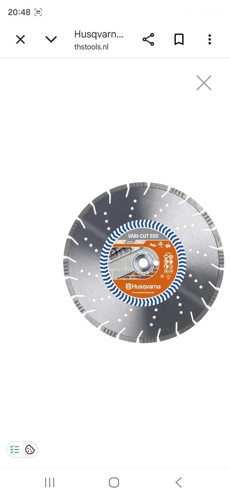 Zaagblad voor motor slijper 350mm, Doe-het-zelf en Verbouw, Gereedschap | Slijpmachines, Verzenden, Zo goed als nieuw, 1000 watt of meer