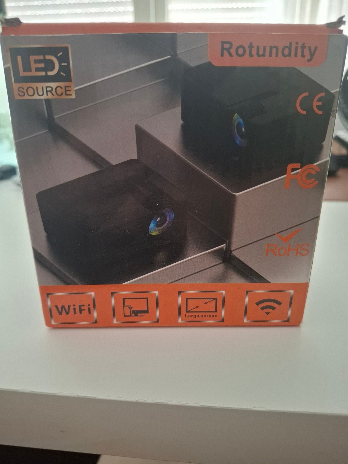 Rotundity LED Projector met WiFi, LED, Nieuw, Ophalen of Verzenden, Overige resoluties