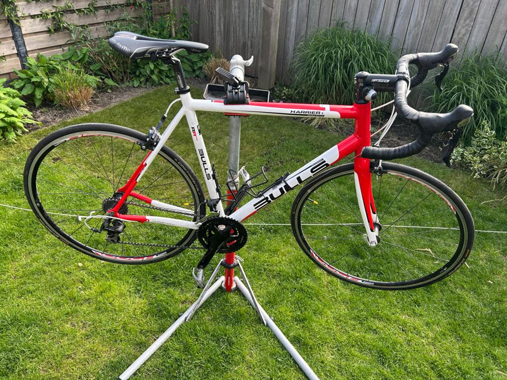 Bulls Harrier 1 racefiets - Opknapper met Shimano 105, Gebruikt, Aluminium, 57 tot 61 cm, Meer dan 20 versnellingen
