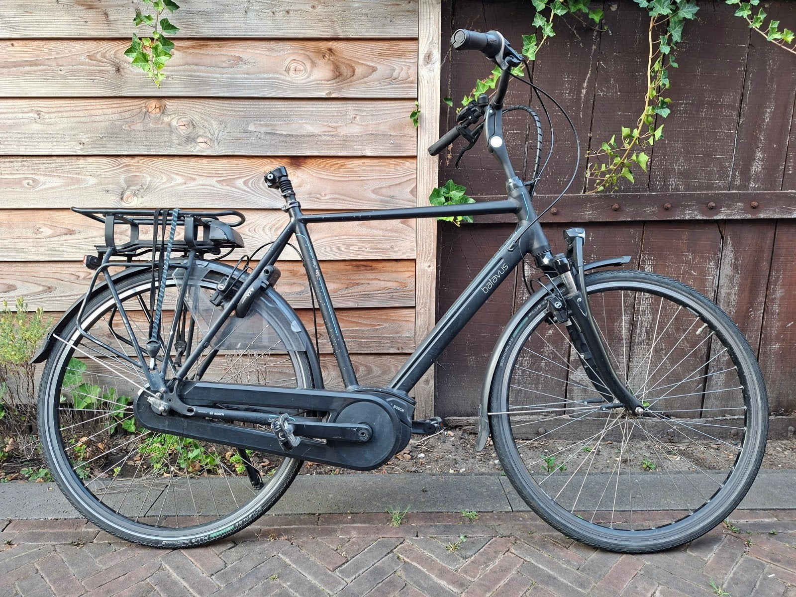 Batavus Wayz E-go elektrische herenfiets - Bosch 61cm, Ophalen, Gebruikt, Versnellingen, Batavus