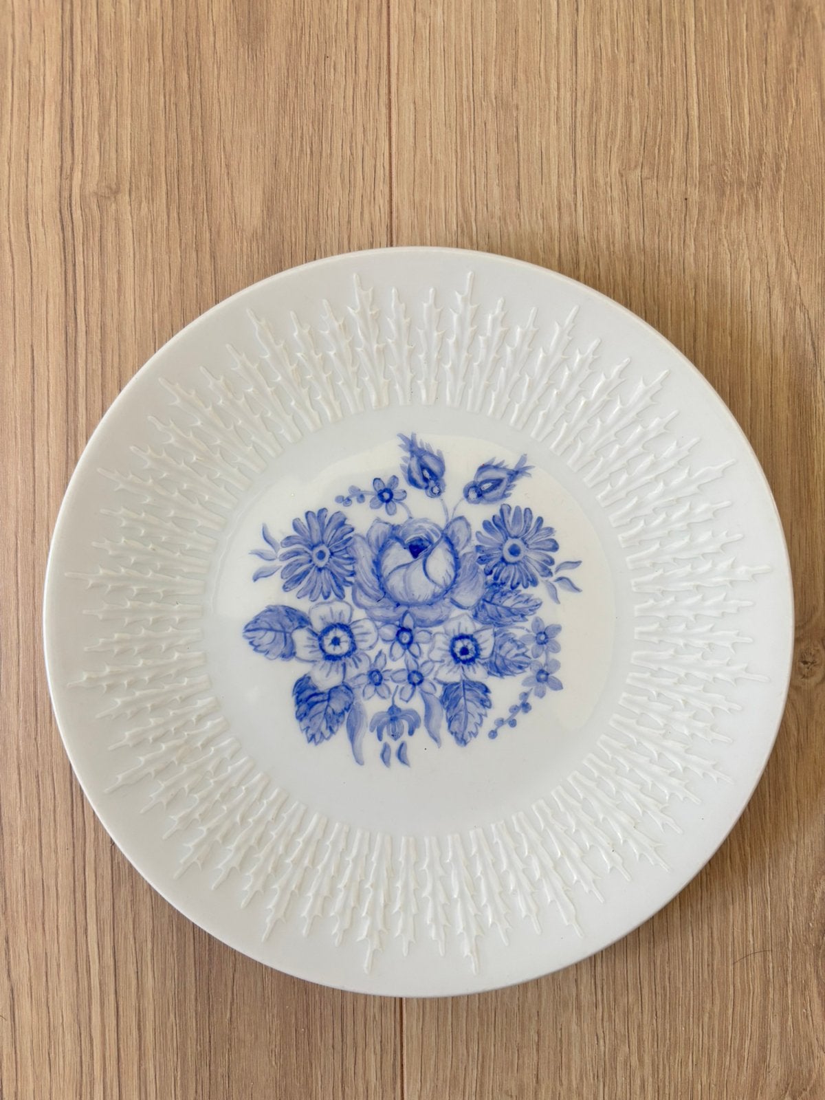 Vintage porseleinen bord, Antiek en Kunst, Ophalen of Verzenden