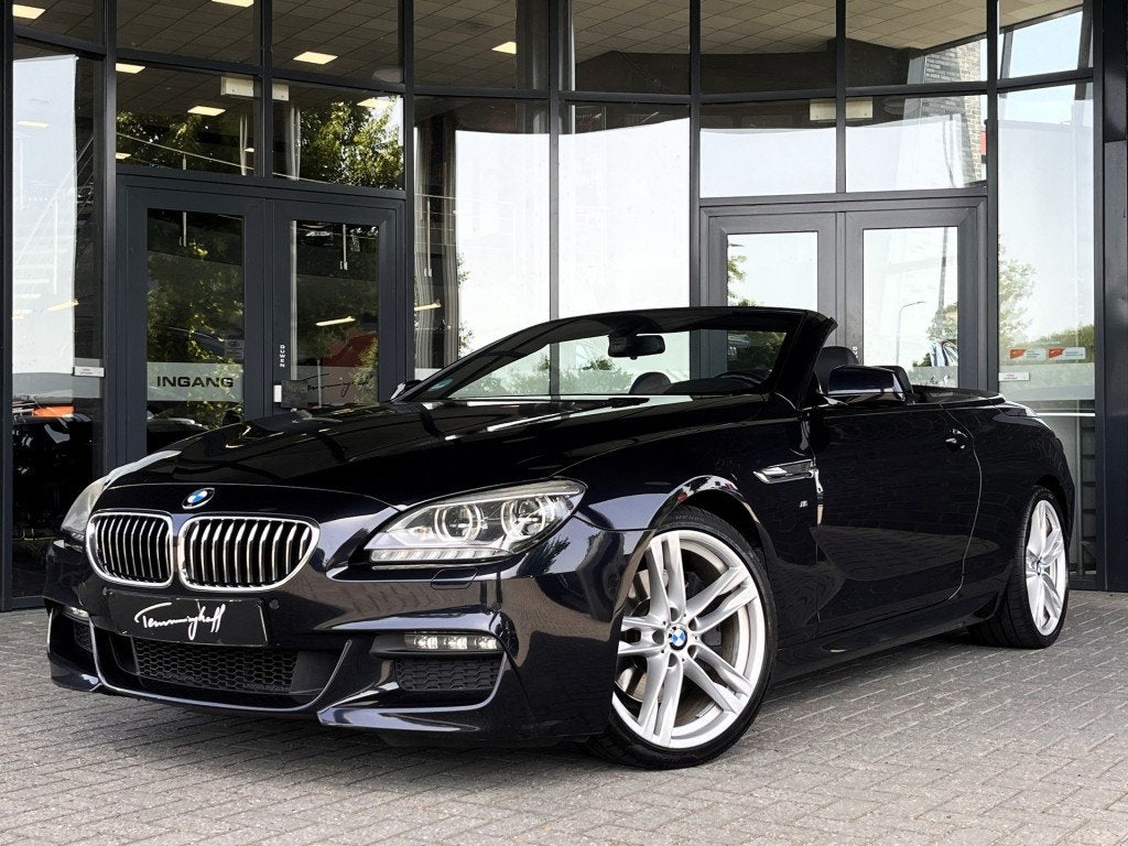 Bmw 6-SERIE 640D M-SPORT - LEDER - 20 INCH, Auto's, Automaat, Euro 5, Achterwielaandrijving, Gebruikt