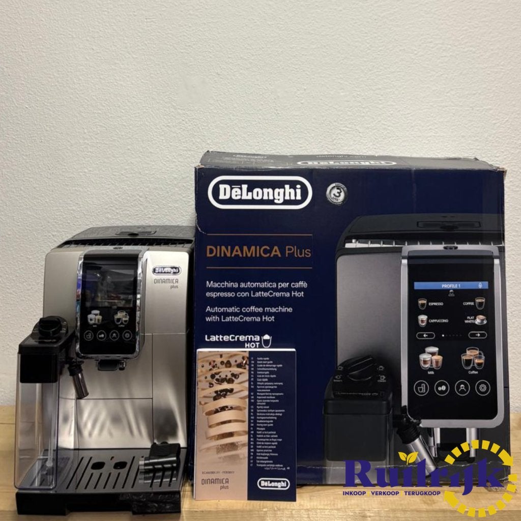 Delonghi Dinamica Plus ECAM380.85.SB Koffiemachine - Show