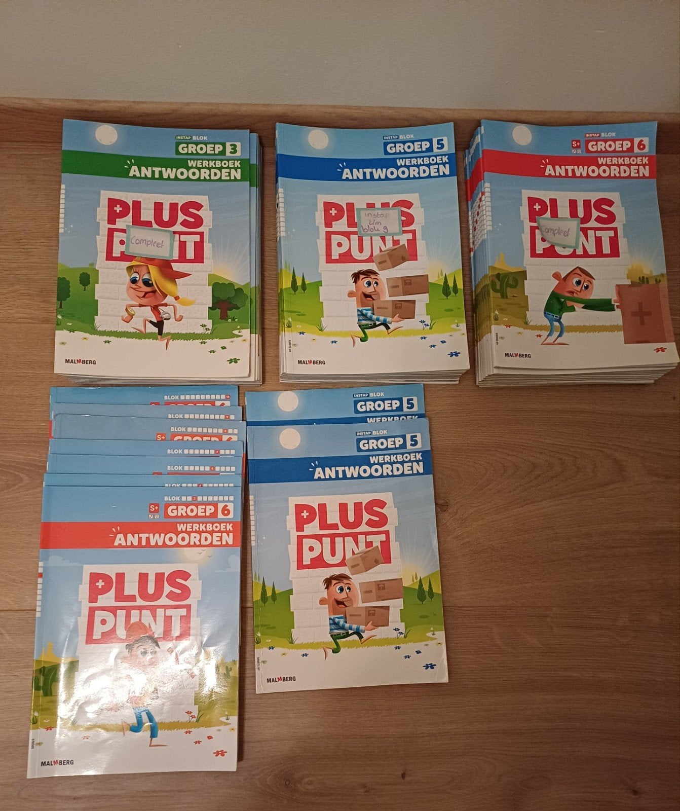Pluspunt 4 antwoorden Groep 3, 5, 6(Malmberg), Boeken, Wiskunde A, Malmberg, Ophalen of Verzenden, Zo goed als nieuw