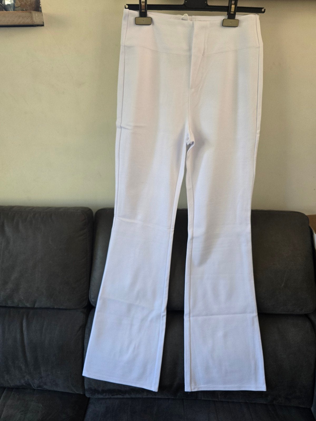 Broek maat M tall. Nieuw., Maat 38/40 (M), Wit, Nieuw, Ophalen of Verzenden