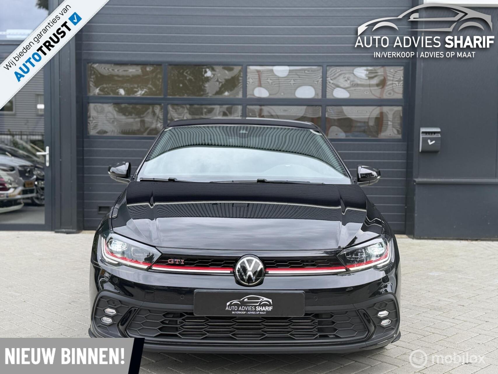 Volkswagen Polo 2.0 TSI GTI IQLED|Virtual|Blindspot|Automaat, Auto's, Dealer onderhouden, Gebruikt, 4 cilinders, Bedrijf