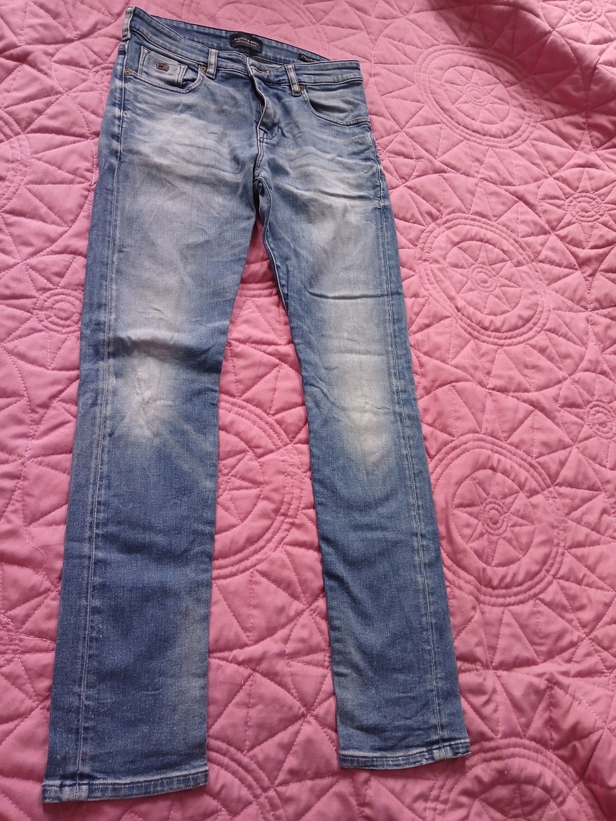 Dust Eater Jeans - Maat W32, Blauw, Dust Eater, W32 (confectie 46) of kleiner, Ophalen of Verzenden