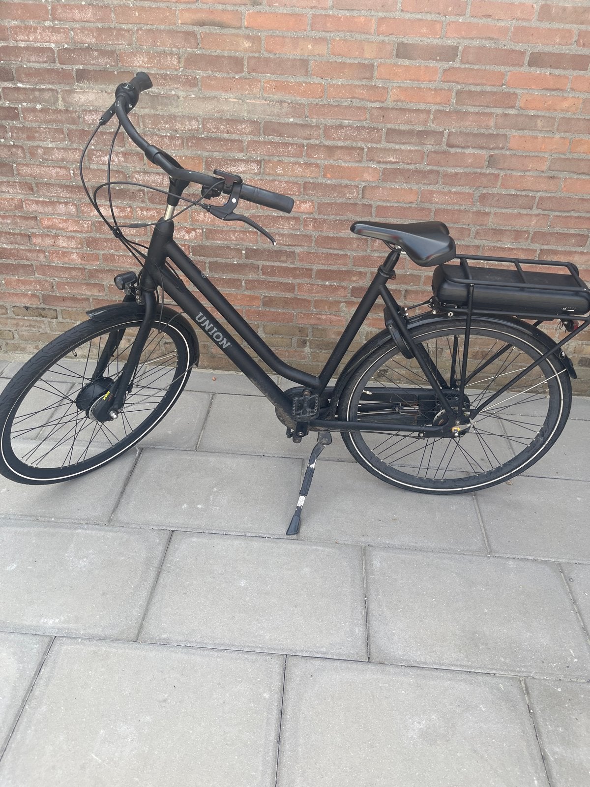 Union E-bike - Zwart, Gebruikt, Fietsen en Brommers, Ophalen, Gebruikt