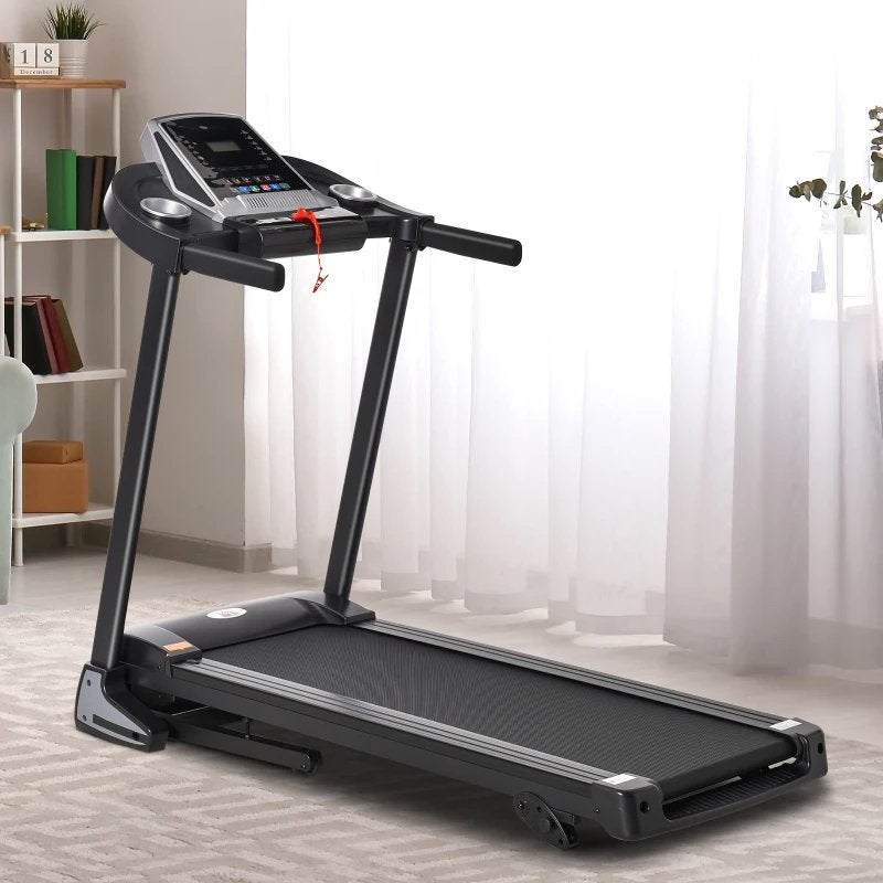 HOMCOM Opvouwbare Loopband 2.0HP met LED Display & Incline, Ophalen, Nieuw, Benen, Overige typen
