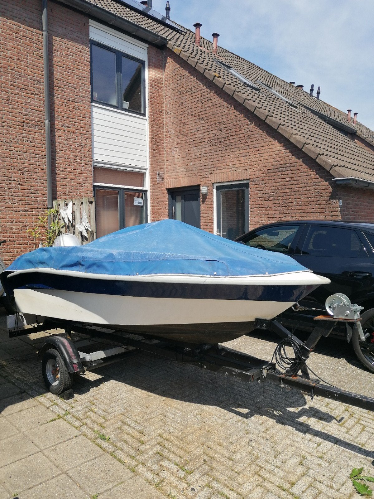 Consoleboot Atlantic 325 compleet, Watersport en Boten, Speedboten, Ophalen, Buitenboordmotor