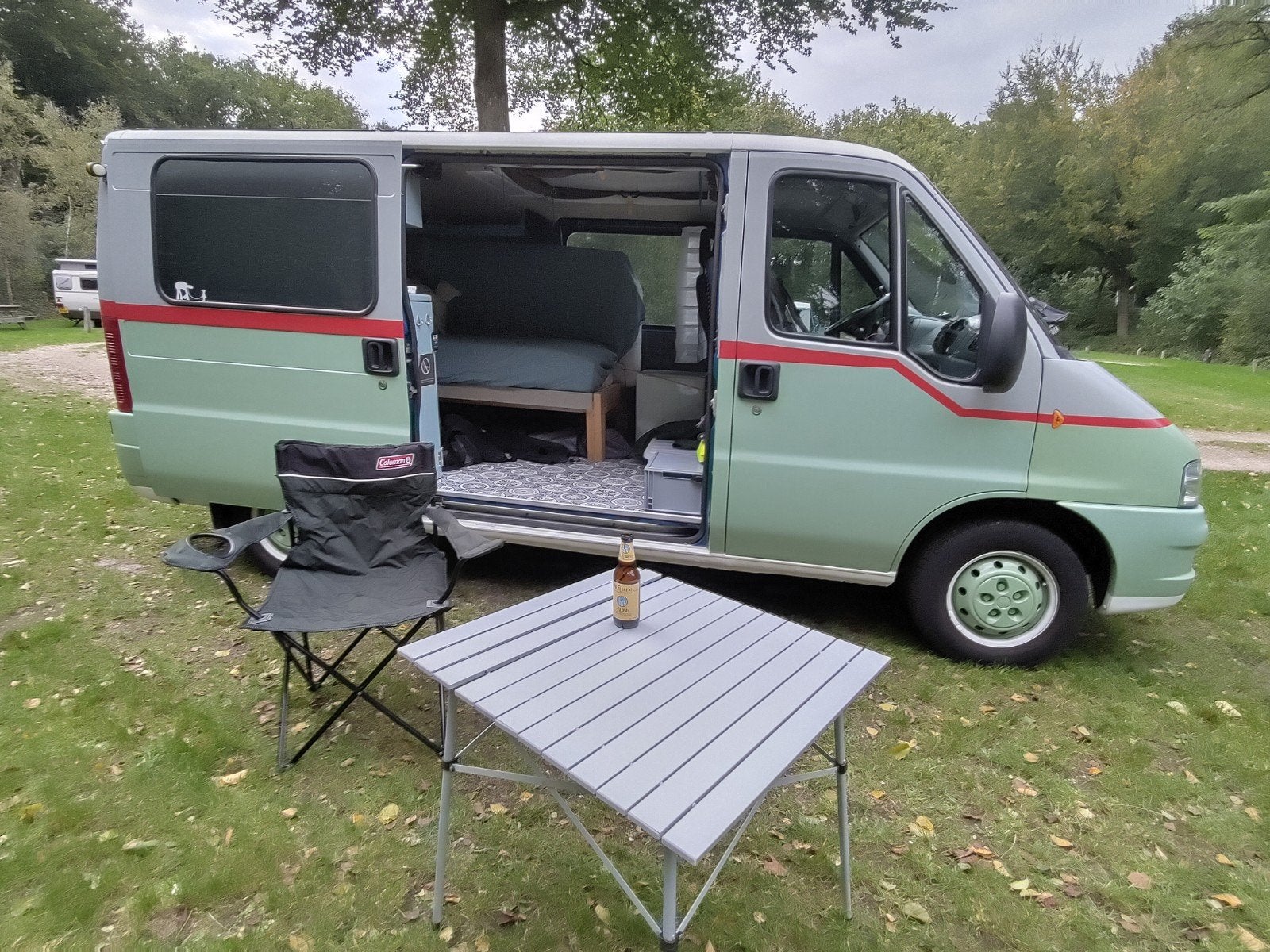 Unieke speelse camper benzine uit 2002, Overige merken, Buscamper of Camperbus, Handgeschakeld, Particulier