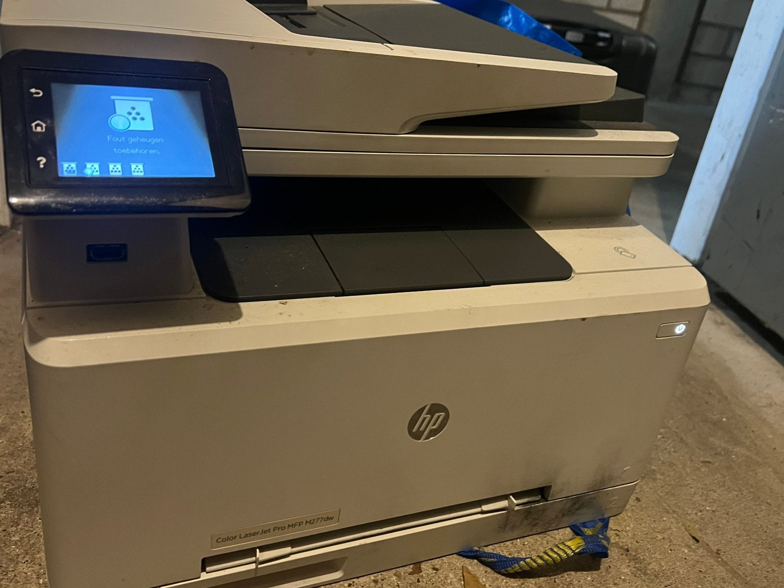 HP Color LaserJet Pro MFP M277dw - Kleuren Laserprinter /, Ophalen, Zo goed als nieuw, Scannen