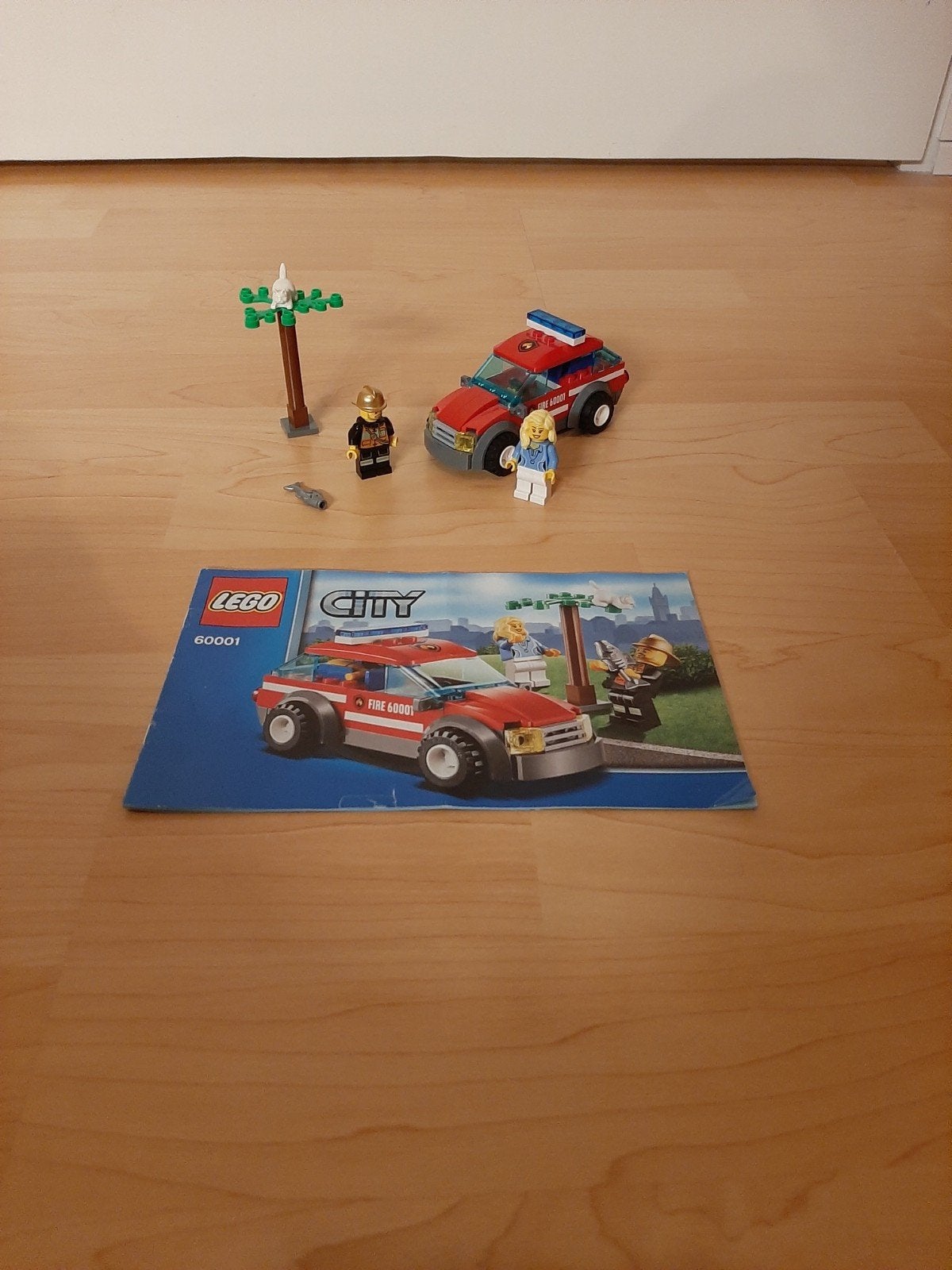 Lego City 60001 Brandweercommandant, Compleet, City, Lego, Ophalen of Verzenden