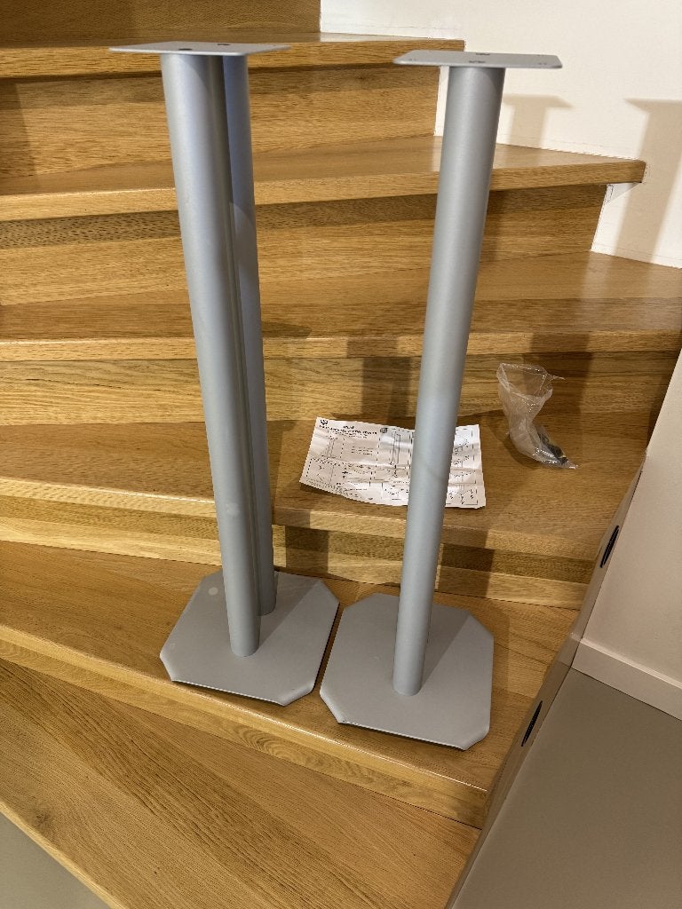 B-Tech Atlas BT608 luidsprekerstandaards 80 cm – set van 2, Audio, Tv en Foto, Overige merken, Gebruikt, Inclusief standaarden