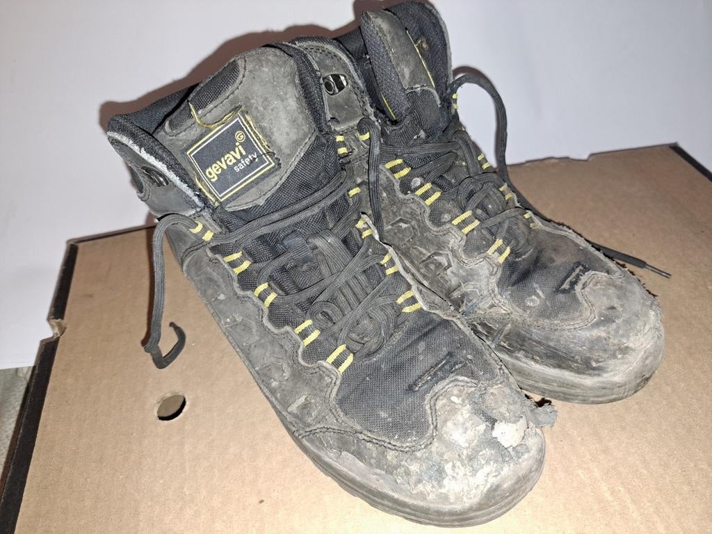 Gevavi veiligheidsschoenen maat 41 werk, Ophalen, Zwart, Werkschoenen