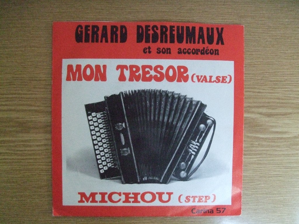 GERARD DESREUMAUX     MON TRESOR / MICHOU, Ophalen of Verzenden, Zo goed als nieuw, 7 inch, Pop