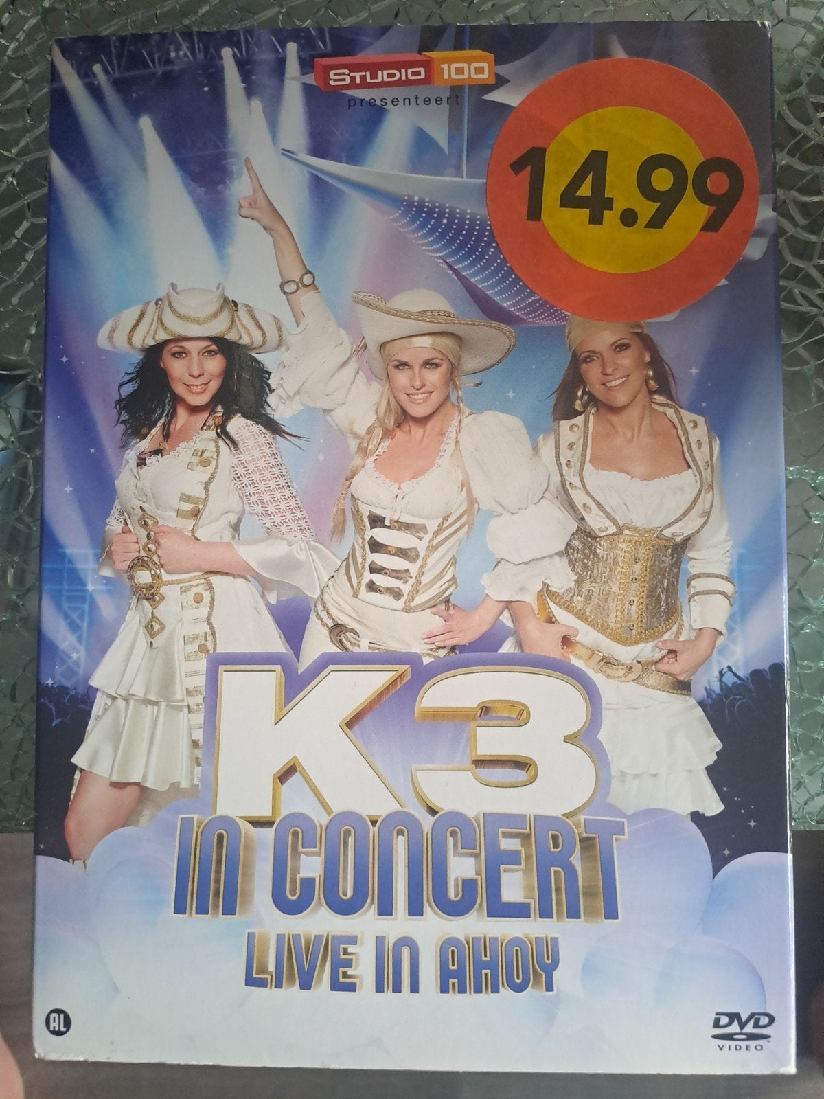 K3 in concert (dvd), Cd's en Dvd's, Dvd's | Tekenfilms en Animatie, Alle leeftijden, Overige typen, Overige soorten, Ophalen of Verzenden