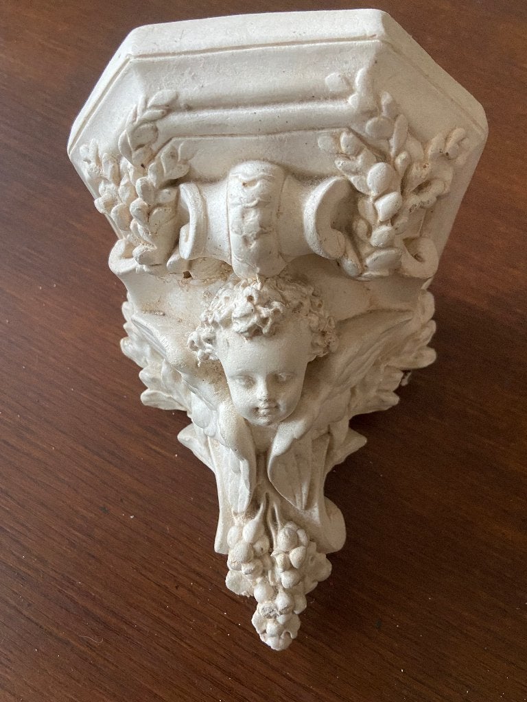 Wit Consool met Engel, Antiek en Kunst, Curiosa en Brocante, Ophalen
