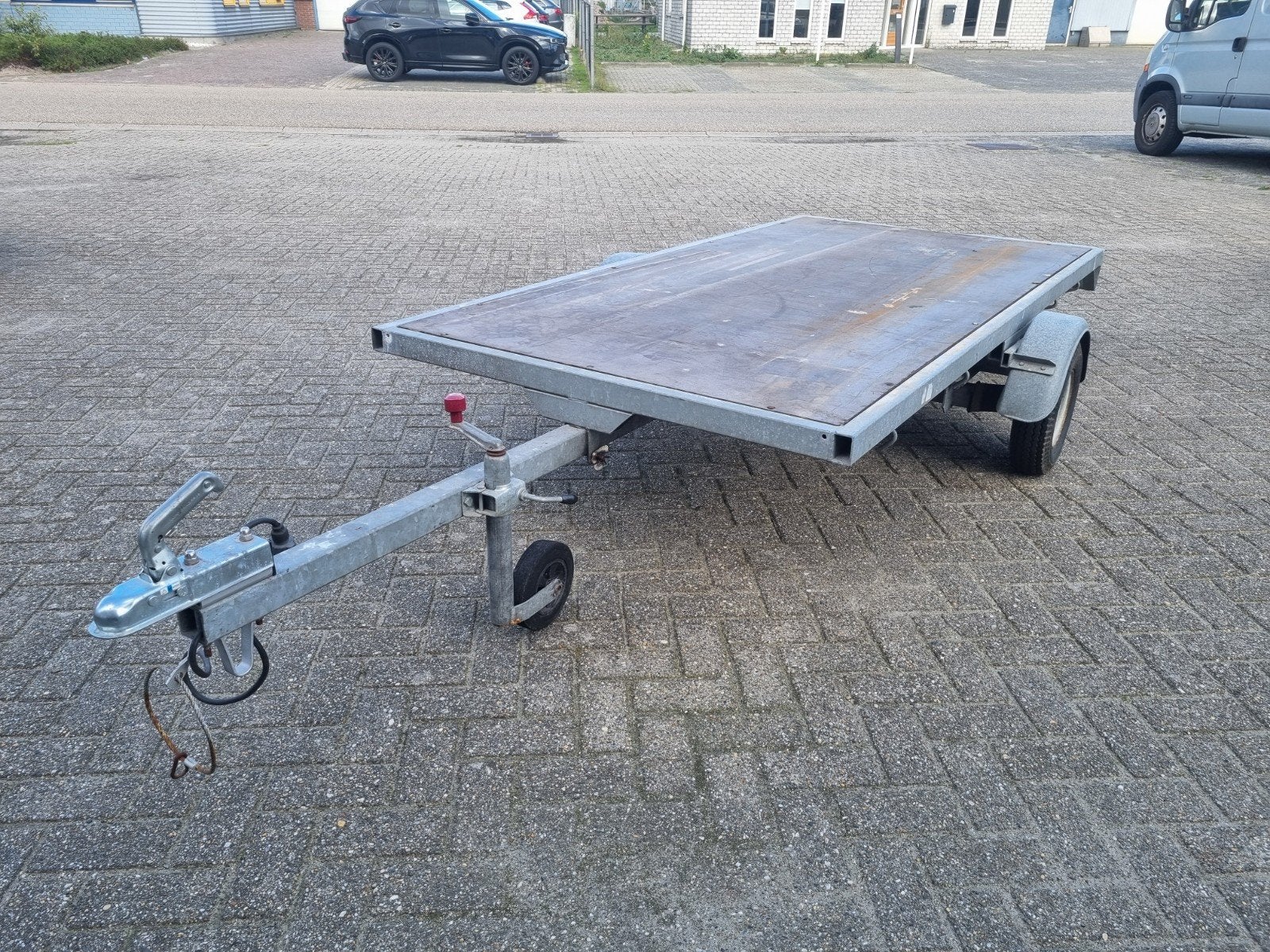 Kantelbare Plateauwagen - Ideaal voor diverse transporten, Doe-het-zelf en Verbouw, Ophalen, Gebruikt, Transportkar