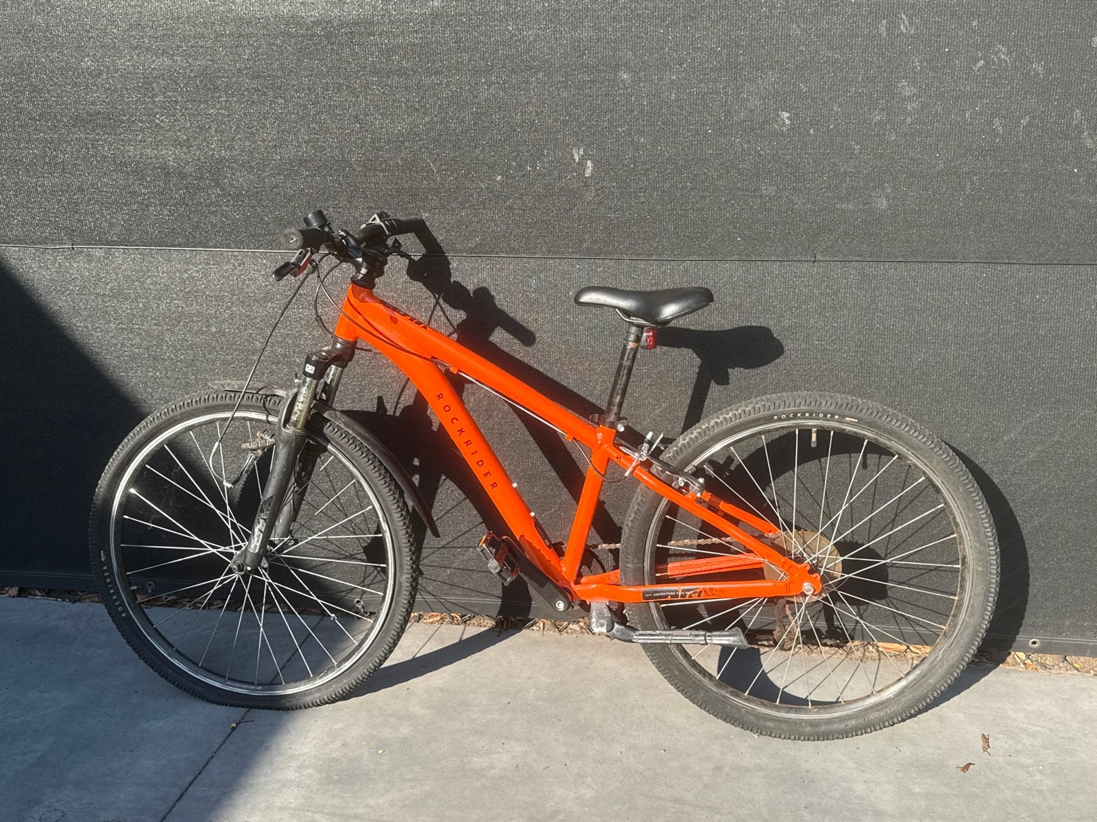 Rockrider Mountainbike - Oranje, Gebruikt, Hardtail, 53 tot 57 cm, Ophalen