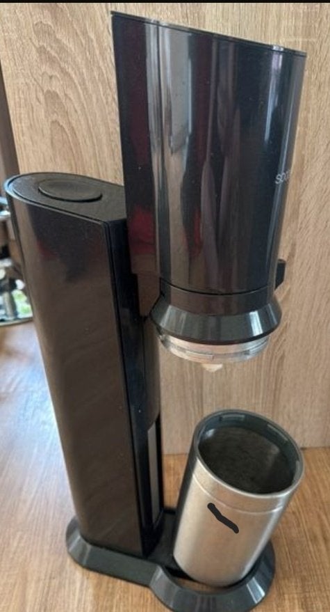 Sodastream Crystal met 4 flesen, Witgoed en Apparatuur, Bruiswatermachines, Ophalen, Zo goed als nieuw