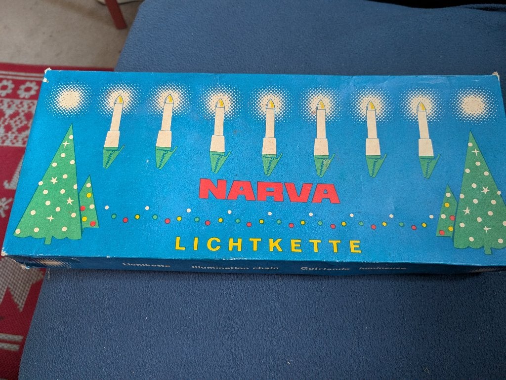 Narva kerstverlichting inclusief reservelampjes, Diversen, Kerst, Ophalen of Verzenden