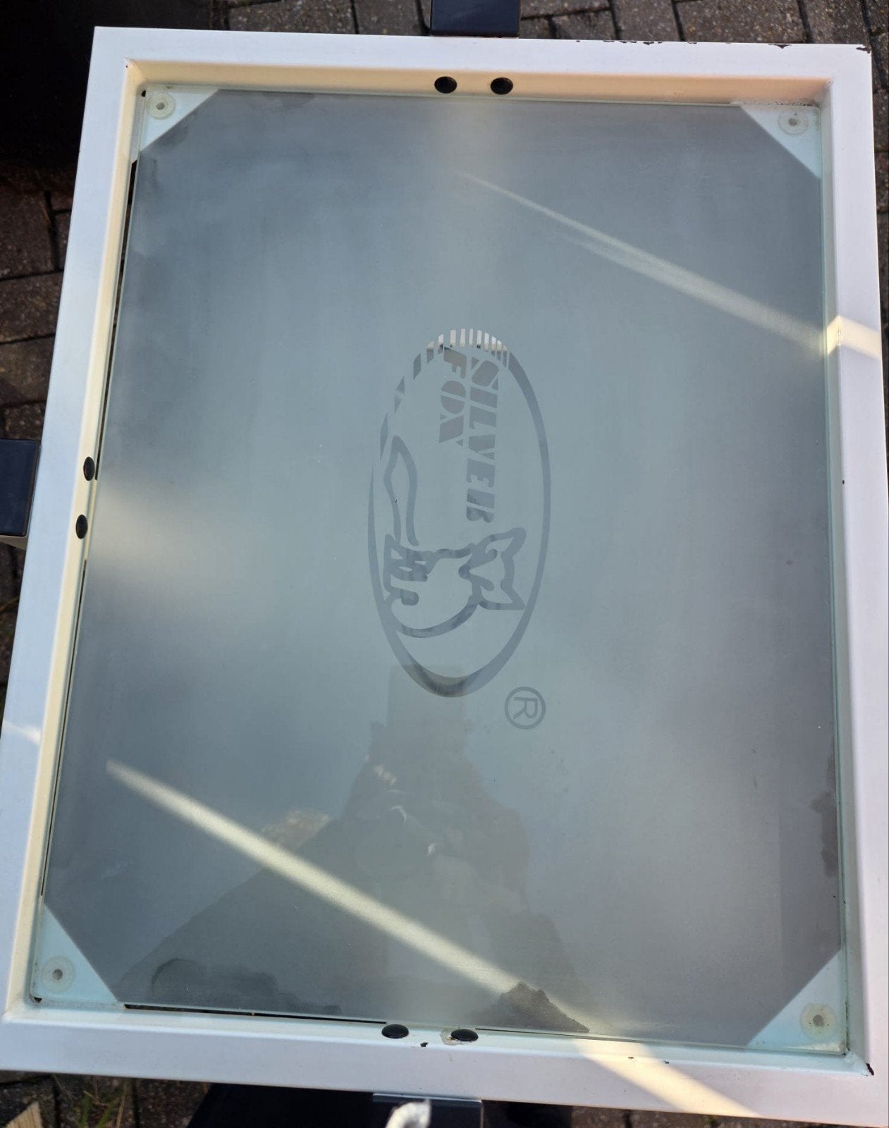 Silver Fox Pedicure Salon Trolley met 3 Glazen Planken, Ophalen, Gebruikt