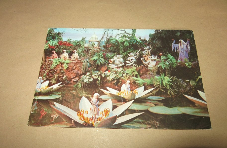 Efteling ansichtkaart De Indische Waterlelies, Verzamelen, Verzenden, Zo goed als nieuw, Overige typen