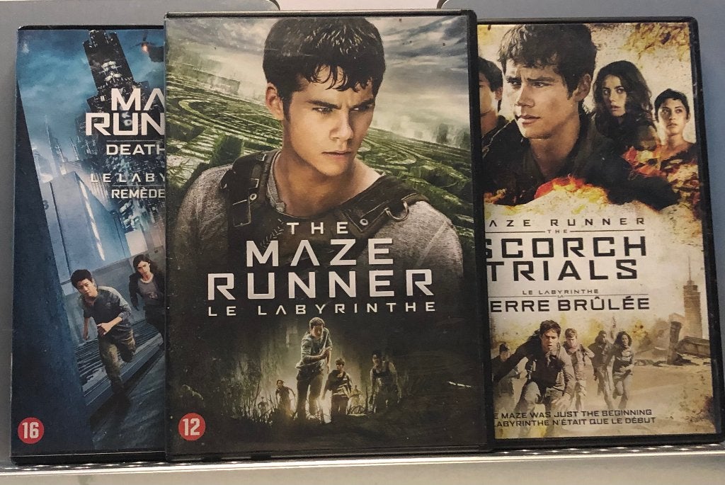 [DVD] Maze runner trilogie - Nederlands ondertiteld, Engels, Alle leeftijden, Nederlands, Ophalen of Verzenden