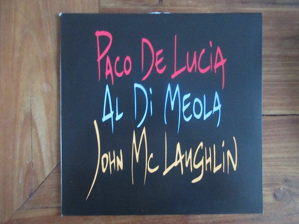 Paco De Lucía, Al Di Meola, John McLaughlin The Guitar Trio, Ophalen of Verzenden, Zo goed als nieuw, 12 inch