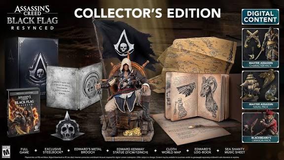 Assassin's creed black flag resynced collector's edition PS5, Ophalen of Verzenden, Nieuw