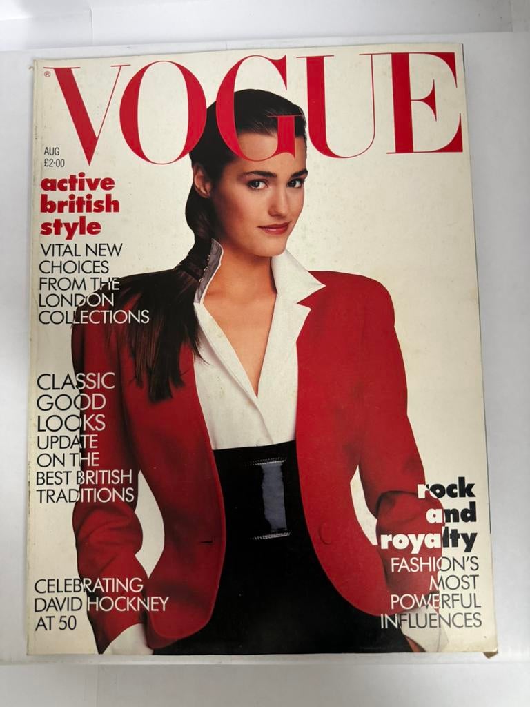 Internationale Vogue magazines jaren 80 – GB / FR / DE / IT, Ophalen of Verzenden, Gelezen, Glossy