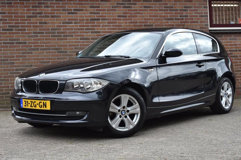 BMW 1-serie 116i Business Line '08 Leder Clima Inruil mogeli, Achterwielaandrijving, Gebruikt, 1599 cc, 4 cilinders
