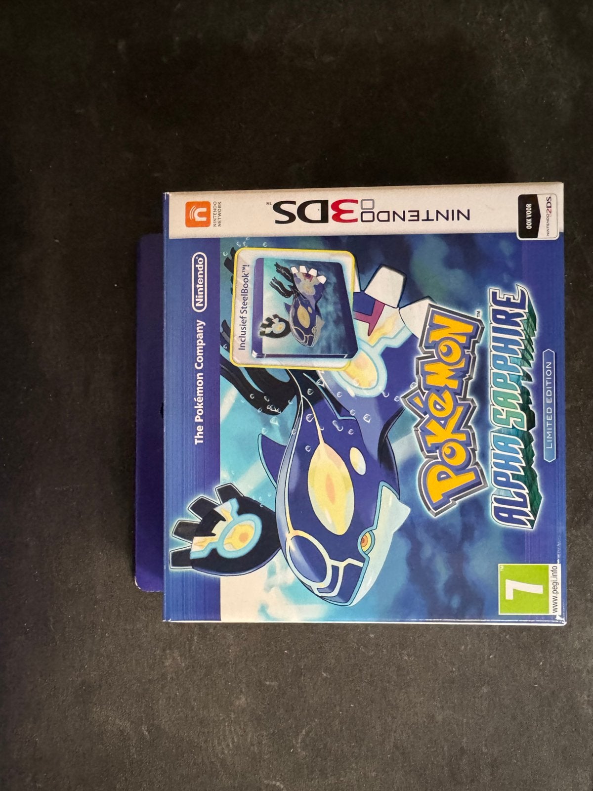 Pokemon alpha sapphire fan edition cib, Spelcomputers en Games, Games | Nintendo 2DS en 3DS, 1 speler, Ophalen of Verzenden, Zo goed als nieuw